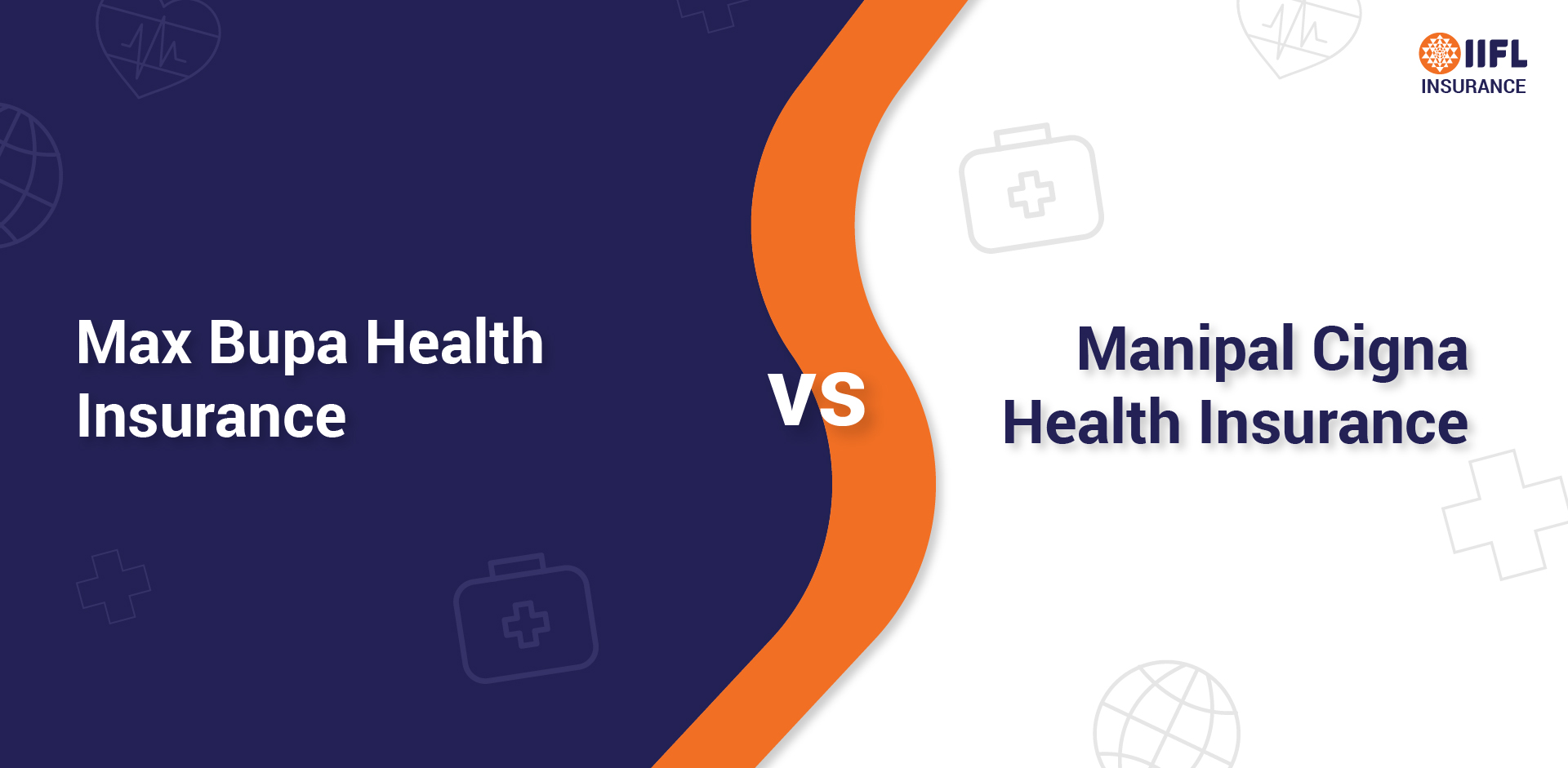 Niva Bupa (Max Bupa) Health Insurance vs Manipal Cigna Health Insurance
