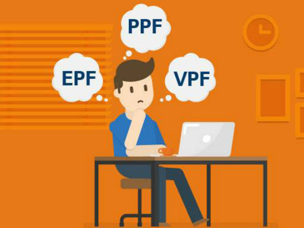 Difference between PPF, EPF and VPF - Compare Features and Benefits