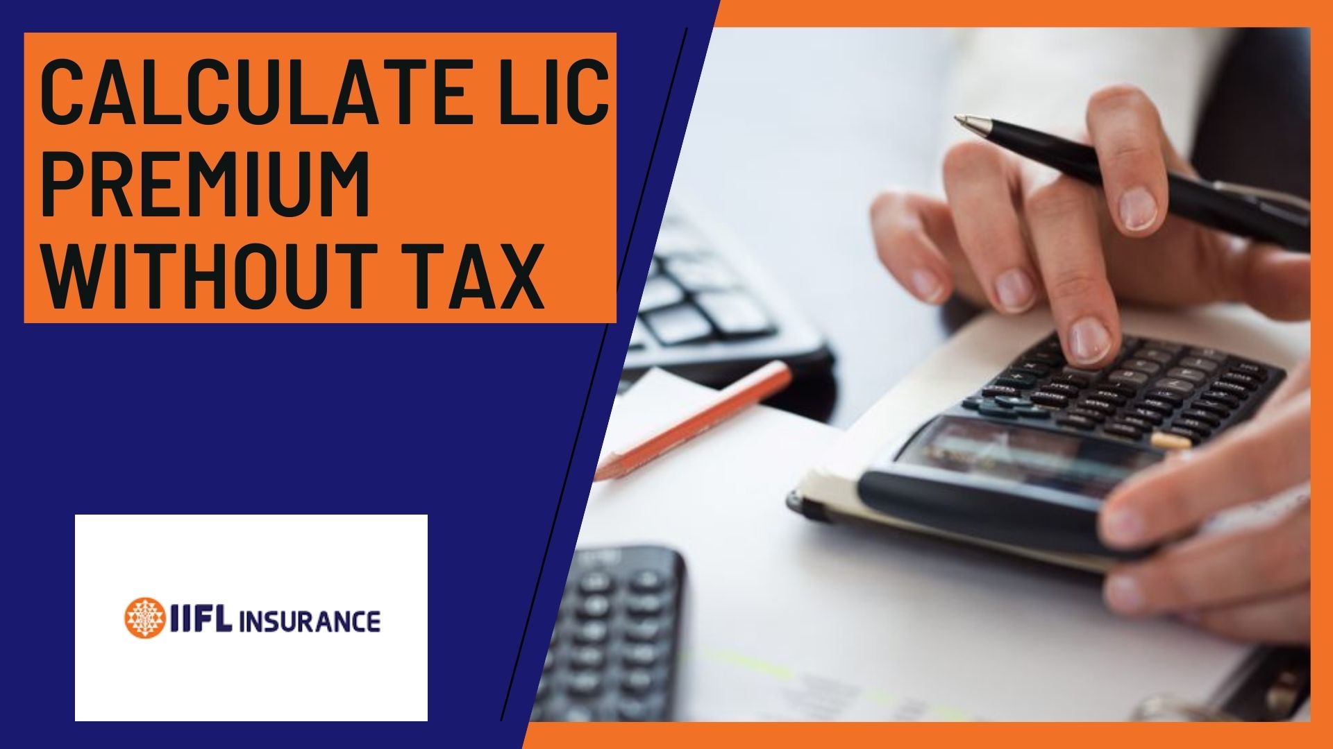 LIC premium without tax